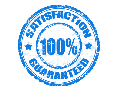Satifaction guarantee